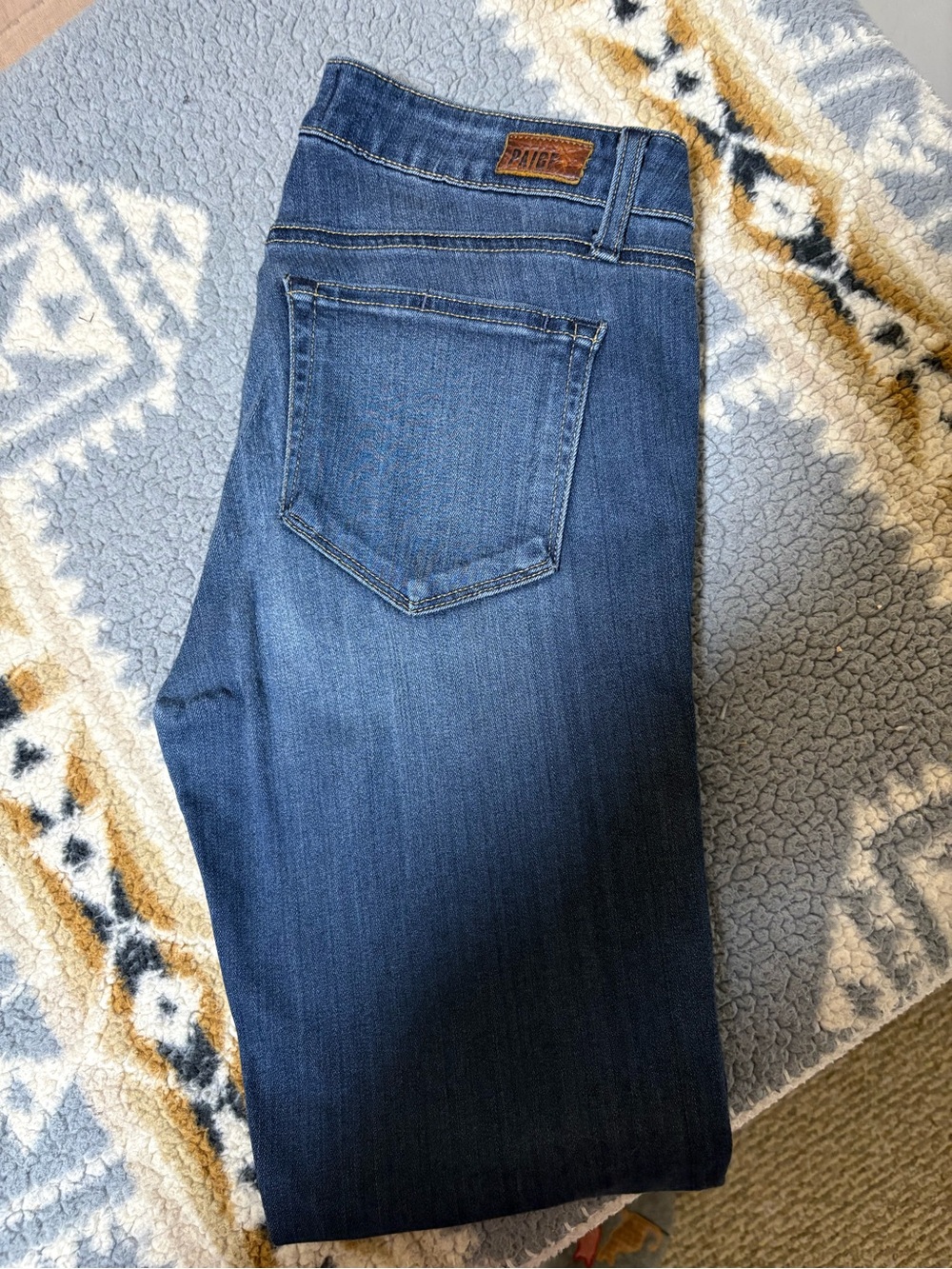 PAIGE Women's Skinny Jeans in Medium Blue Wash